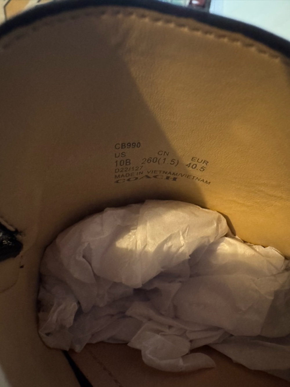 Coach Leah Platform Loafers Leather Women's with Signature 'C' - Picture 9 of 9